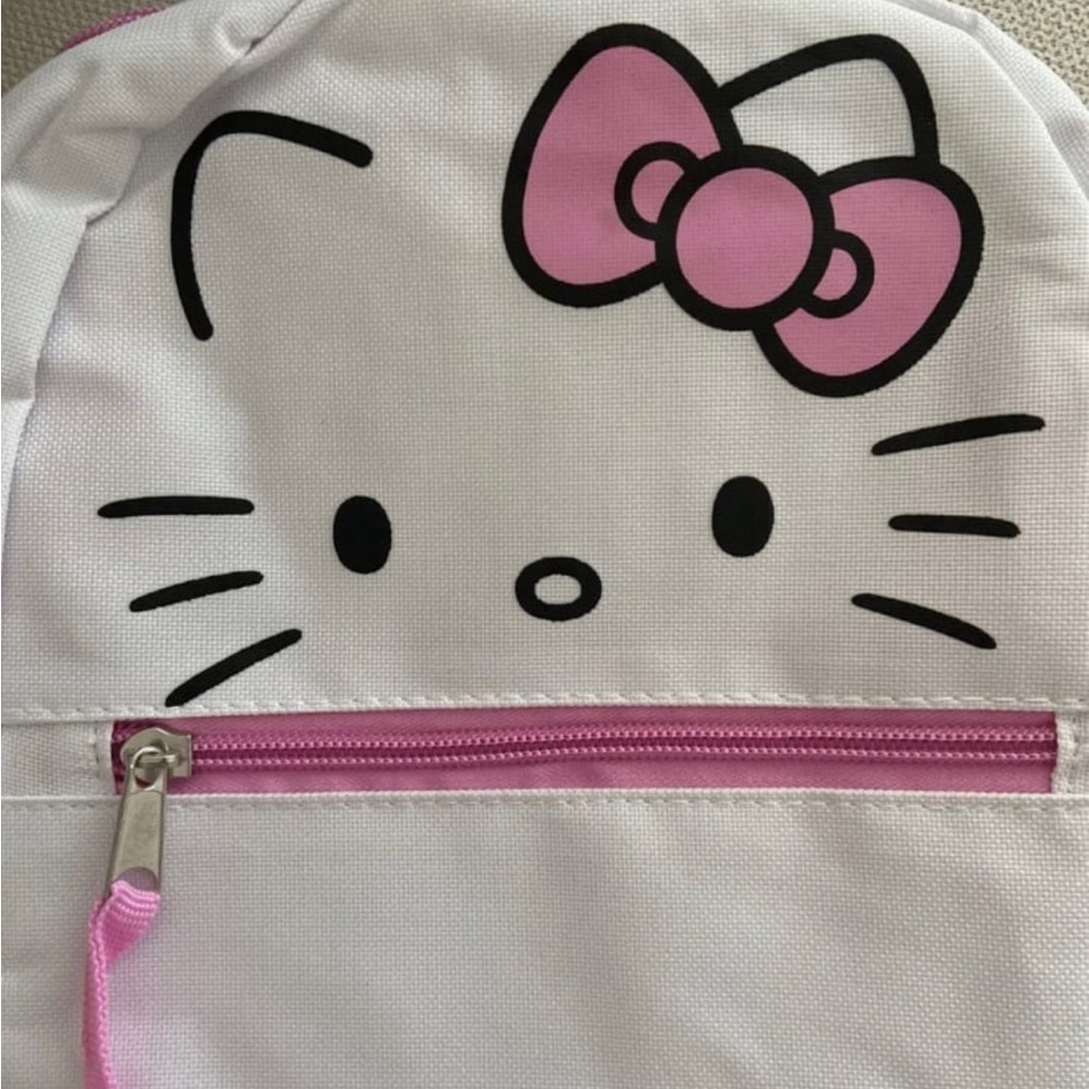 BRAND NEW Sanrio Hello Kitty and Friends white & pink Mini Backpack 10" - Picture 2 of 4